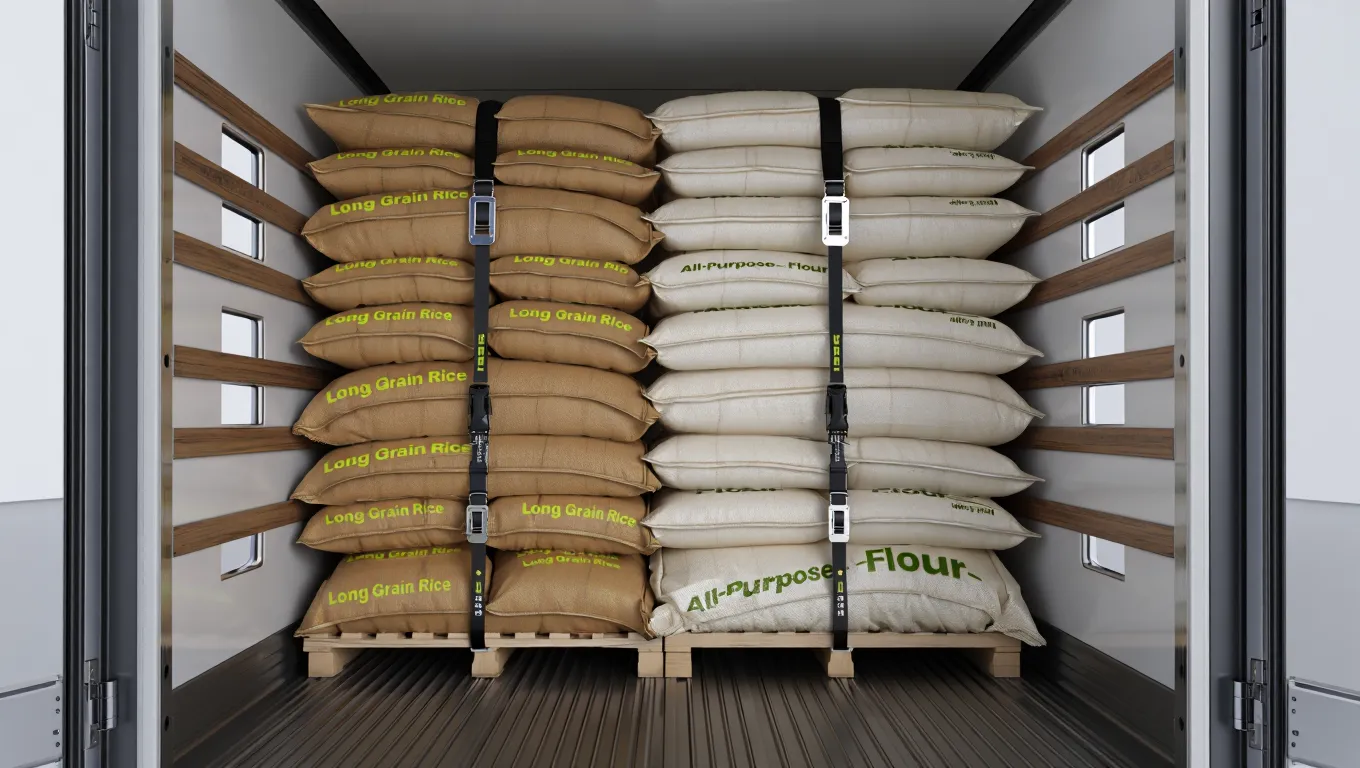 Правила перевозки бакалеи: крупы, макароны, сахар
