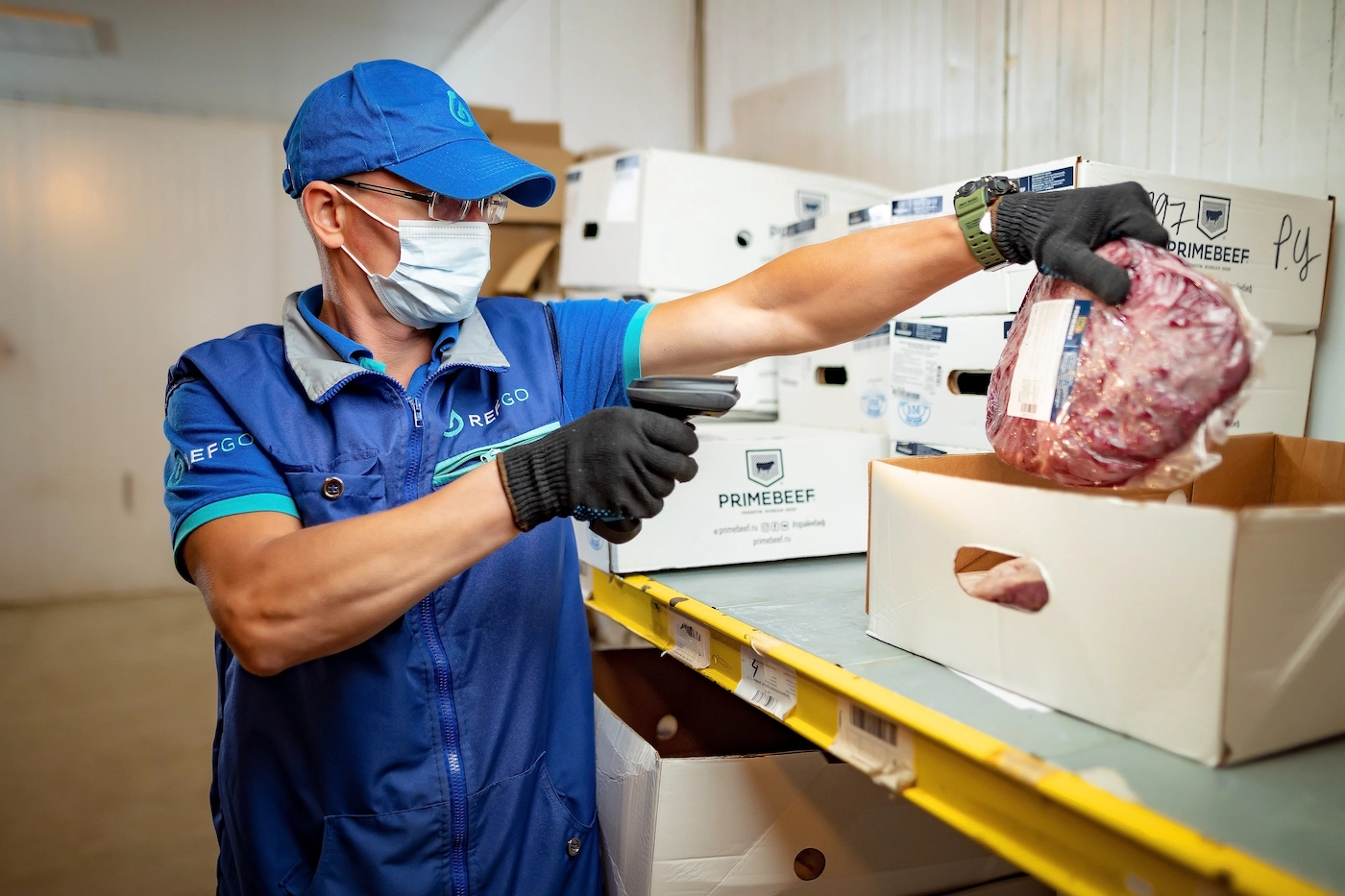 Курьерская доставка продуктов в температурном режиме